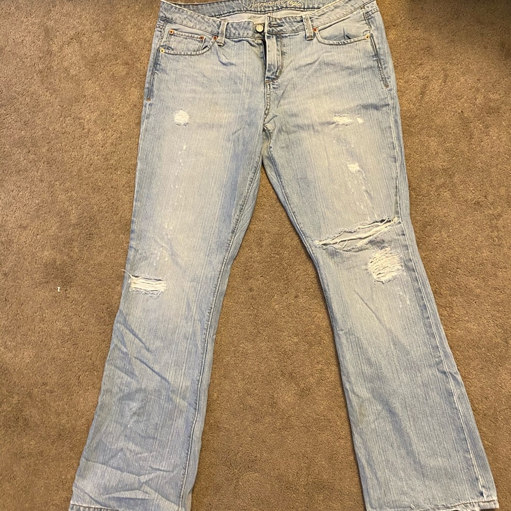 Vintage American eagle sz 14 long true boot jeans